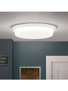 LEROX LED mennyezeti lámpa, 30 cm, fehér